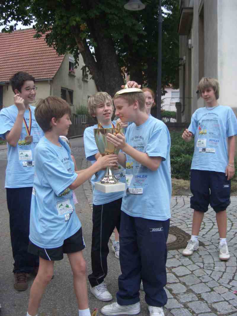 Schüler des TGV Eintracht Beilstein sind Deutscher Meister im Tischtennis